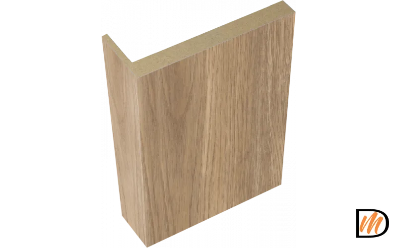 Наличник телескопический L 8мм Экошпон цвет Дуб Европейский 100х25х2440  VD064292