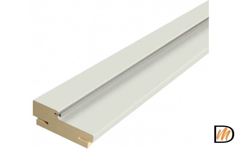 Стойка 80х38 Экошпон цвет Светло-серый Эмалит  VD066312