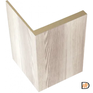 Наличник телескопический L 8мм Экошпон цвет Клён крем 70х70х2200  VD066398
