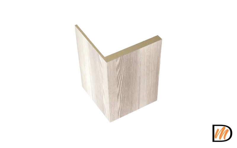 Наличник телескопический L 8мм Экошпон цвет Клён крем 70х70х2200  VD066398