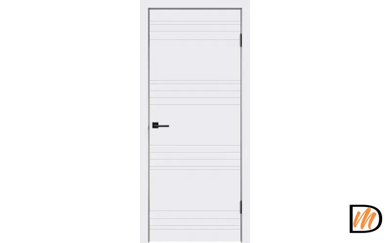 Дверное полотно Эмаль SCANDI N 900х2000 цвет Белый Левое/Правое VD1000080