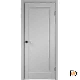 Дверное полотно Эмаль SCANDI 4 700х2000 цвет Светло-серый Левое/Правое VD1000304