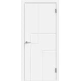 Дверное полотно Эмаль METRO 1 800х2000 цвет Белый Левое/Правое VD1002854