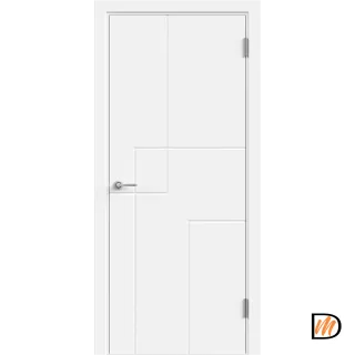 Дверное полотно Эмаль METRO 1 800х2000 цвет Белый Левое/Правое VD1002854