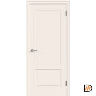 Дверное полотно Эмаль SCANDI NEO 7 глухое 2P 600х2000 цвет Слоновая кость Левое/Правое VD1003161