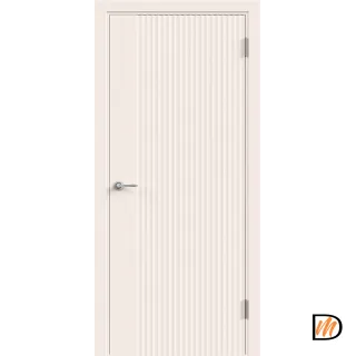 Дверное полотно Эмаль Scandi 3D 2 600х2000 цвет Слоновая кость Левое/Правое VD1005104