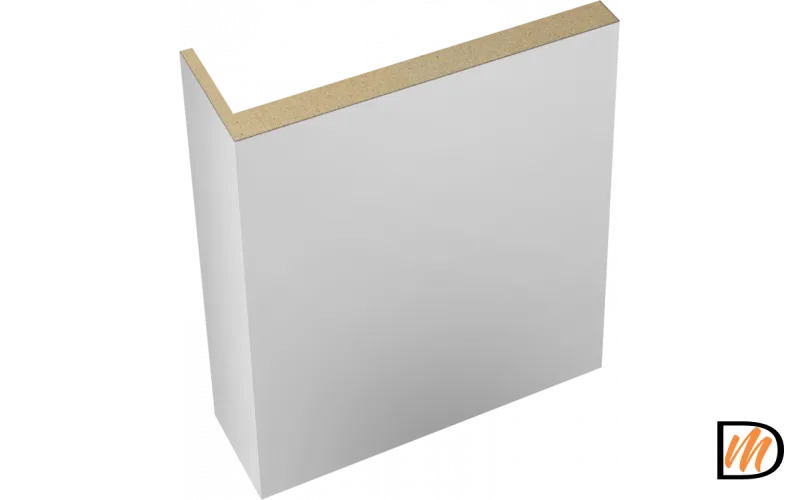 Наличник телескопический L 8мм Эмаль цвет Светло-серый 70х25х2200  VD1010275