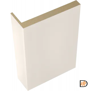 Наличник телескопический L 8мм Эмаль цвет Слоновая кость 70х25х2200  VD1010276