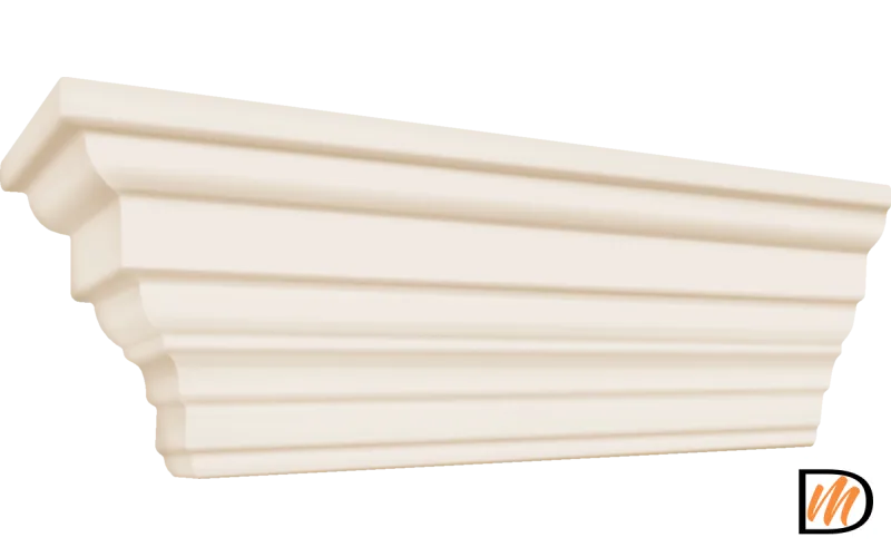 Погонаж Карниз Эмаль цвет Слоновая кость 1695 (1400)  VD1010298