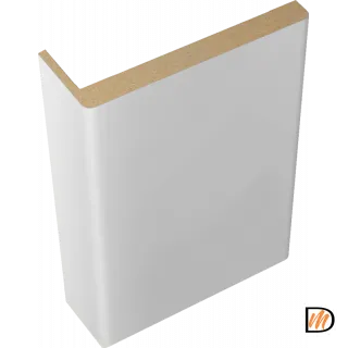 Наличник телескопический L 8мм Эмаль цвет Светло-серый 100х25х2440  VD1010360