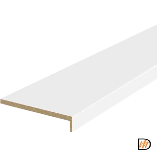 Наличник телескопический L 8мм Эмаль цвет Белый 100х25х2440  VD1010374