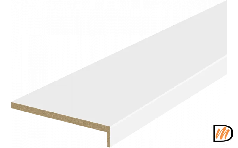 Наличник телескопический L 8мм Эмаль цвет Белый 100х25х2440  VD1010374