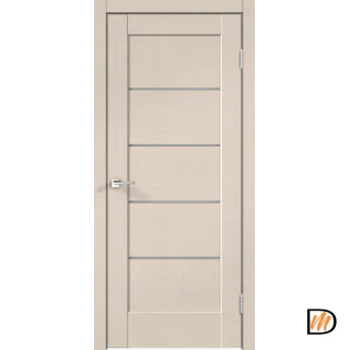 Дверное полотно SoftTouch SoftTouch PREMIER 1 600х2000 цвет Ясень капучино структурный стекло Мателюкс Левое/Правое VD1030005