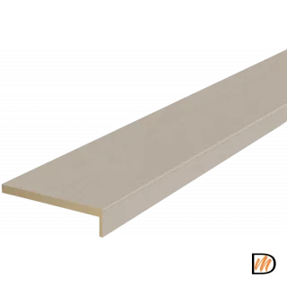 Наличник телескопический L 8мм Полипропилен цвет Темно-серый текстурированный 70х25х2200  VD1210108