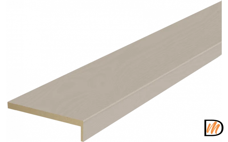 Наличник телескопический L 8мм Полипропилен цвет Темно-серый текстурированный 70х25х2200  VD1210108