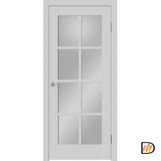 Дверное полотно EMALUX ALTO 13 800х2000 цвет Доломит стекло Мателюкс Левое/Правое VD1290426