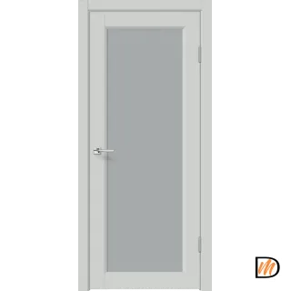 Дверное полотно EMALUX STYLE 3 4V 600х2000 цвет Доломит стекло калёное матовое Левое/Правое VD1291075