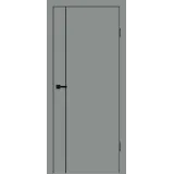 Дверное полотно EMALUX Galant M1 600х2000 цвет Серый Агат Левое/Правое VD1300178
