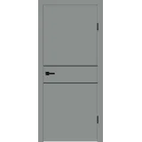 Дверное полотно EMALUX Galant H2 800х2000 цвет Серый Агат Левое/Правое VD1300955