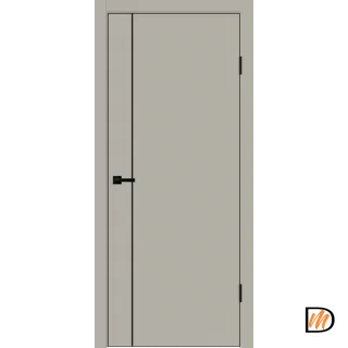 Дверное полотно EMALUX Galant M1 700х2000 цвет Бежевый Агат Левое/Правое VD1301341