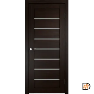 Дверное полотно 3D FLEX UNICA 1 800х2000 цвет Венге стекло Мателюкс Левое/Правое VD500087