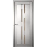 Дверное полотно 3D FLEX UNICA 7 600х2000 Цвет Белый стекло Бронза Левое/Правое VD500331