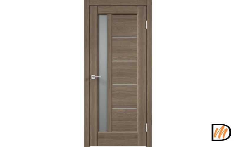 Дверное полотно Экошпон PREMIER 3 600х2000 цвет Ильм Европейский стекло Мателюкс Левое/Правое VD800121