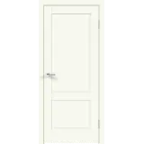 Дверное полотно Экошпон ALTO 11 2P 800х2000 цвет Молочный Эмалит Левое/Правое VD811376