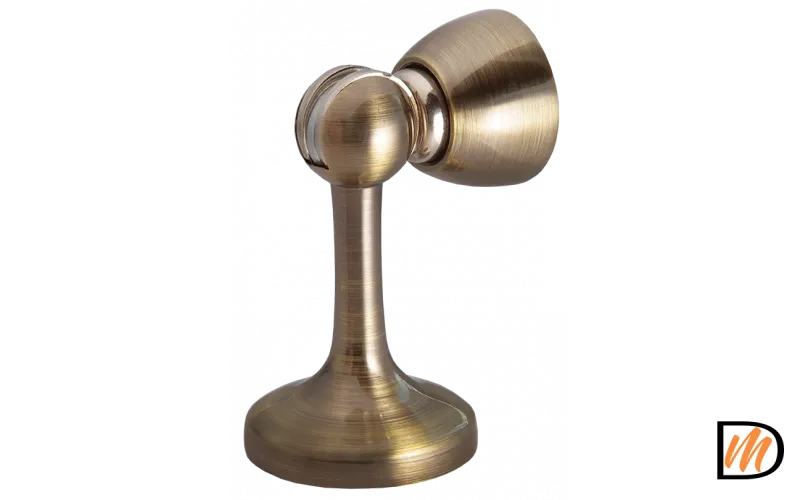 Ограничитель двери MDS-3 AB магнитный, цвет античная бронза