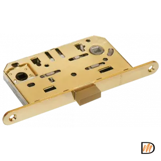 Защелка межкомнатная M1895 PG магнитная, сантехническая, цвет - золото