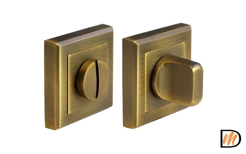 Завертка сантехническая MH-WC-S COF на квадратной розетке цвет кофе