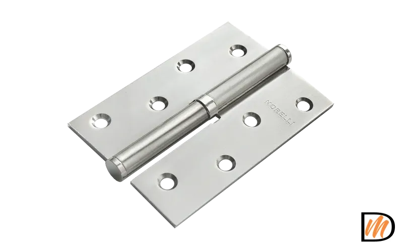 Петля карточная разъемная MSND 100X70X2.5 PC R с подшипником стальная правая, врезная, цвет хром