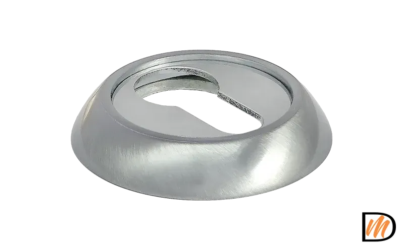 Накладка на евроцилиндр MH-KH SC/CP круглая, цвет мат.хром/хром