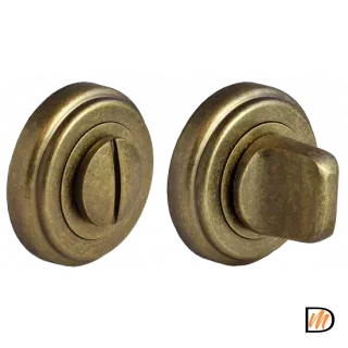 Завертка сантехническая MH-WC-CLASSIC OMB круглая цвет старая мат.бронза