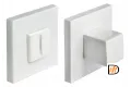 Завертка сантехническая MH-WC-S6 W на квадратной розетке цвет белый