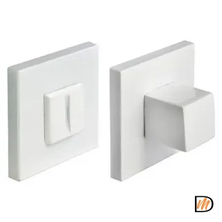 Завертка сантехническая MH-WC-S6 W на квадратной розетке цвет белый