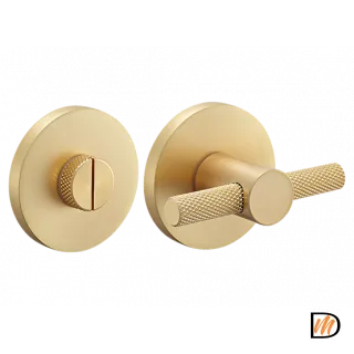 Завертка сантехническая MH-WC-R6T MSG на круглой розетке 6мм цвет мат.сатиннированный золото
