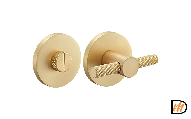 Завертка сантехническая MH-WC-R6T MSG на круглой розетке 6мм цвет мат.сатиннированный золото