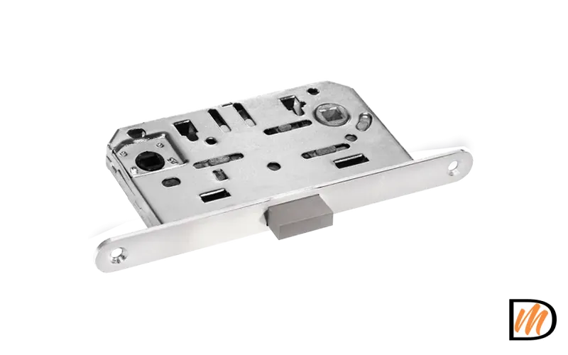 Защелка межкомнатная M1895 SC магнитная, сантехническая, цвет - матовый хром