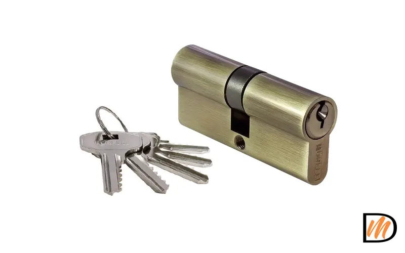 70C AB, ключевой цилиндр (70мм), цвет - античная бронза