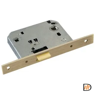 2070P AB, защелка бесшумная сантехническая, цвет - бронза