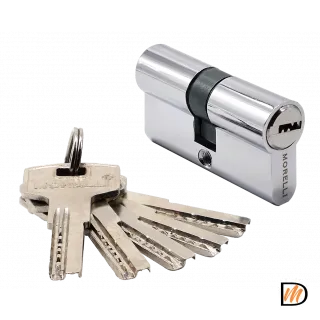 HS 60C PC, ключевой цилиндр высокой секретности (60мм), цвет - хром
