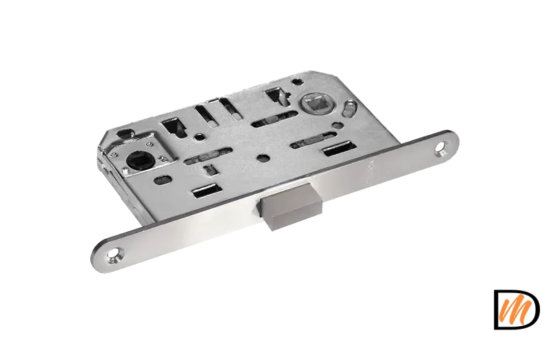 Защелка межкомнатная M1895 SN магнитная, сантехническая, цвет - мат.никель