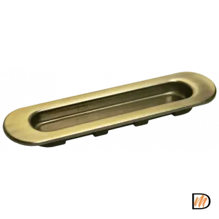 Ручка для раздвижных дверей MHS150 AB, цвет античная бронза, ЦАМ