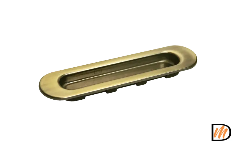 Ручка для раздвижных дверей MHS150 AB, цвет античная бронза, ЦАМ