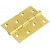 Петля универсальная MS 100X70X2.5-4BB PG стальная, врезная, цвет золото, сталь