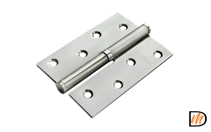 Петля разъемная стальная MSD 100X70X2.5 SC L левая, врезная, цвет матовый хром, сталь