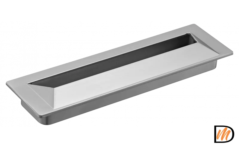 Ручка для раздвижных дверей MHS128 SC, цвет мат.хром, сталь