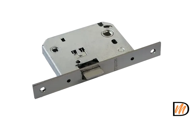 Замок межкомнатный 2070 BN, сантехнический, цвет черный никель