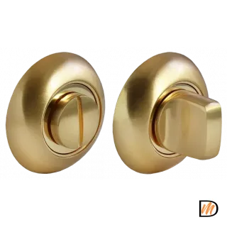 Завертка сантехническая MH-WC GP на круглой розетке цвет золото